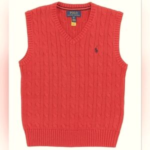Polo Ralph Lauren red vest